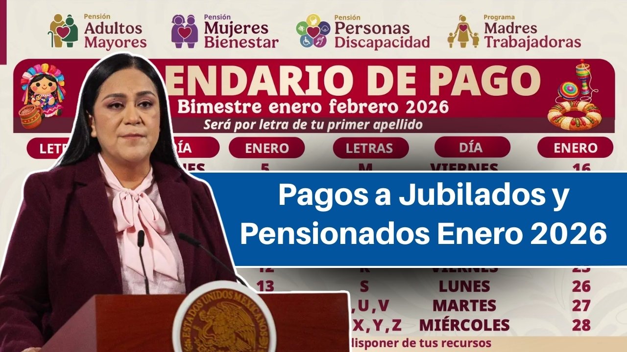 Calendario de Pensiones Enero 2026: Fechas y Pasos para Consultar tu Cobro Oficial