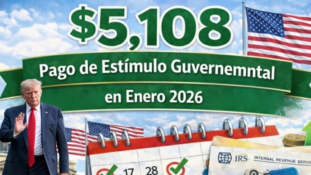 Pago de Estímulo Gubernamental de $5108 en Enero 2026: Consulta si Eres Elegible